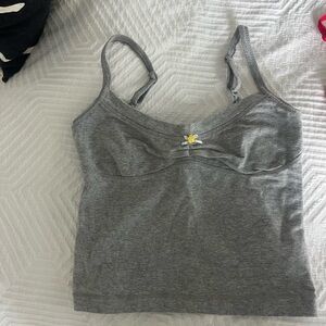 Free People Intimately | Wear It Out Tank | Light Grey